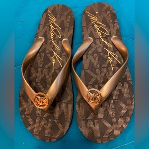 Michael Kors flip flops